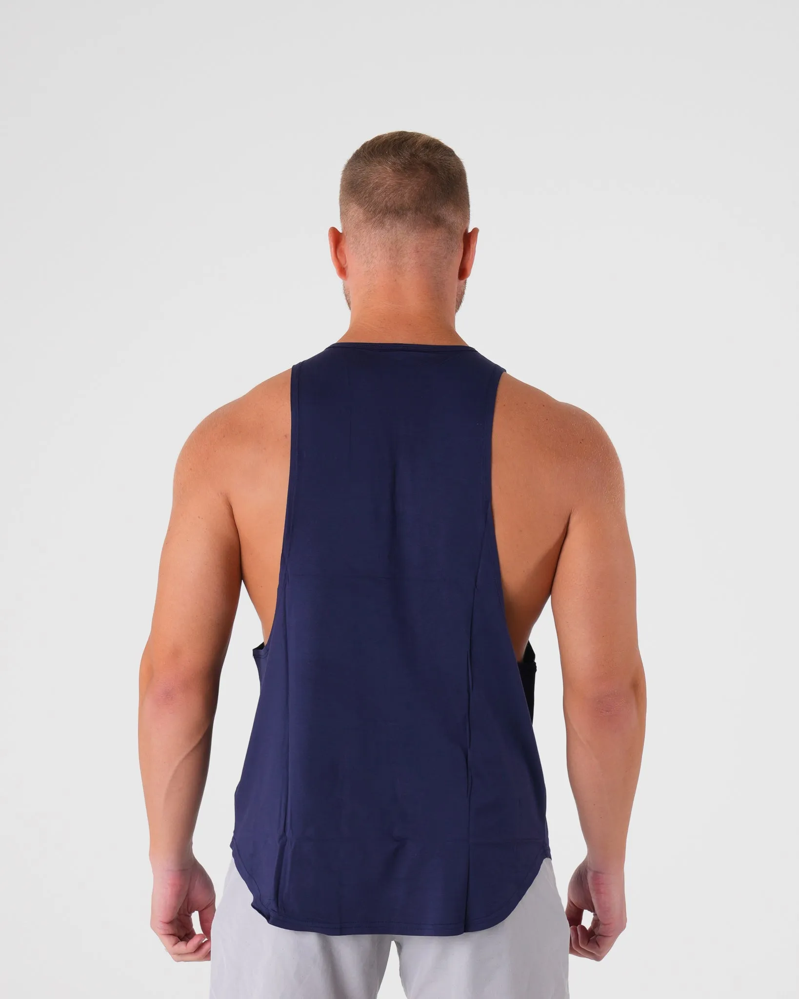 Navy Tech Edge Tank sold by NVGTN product image thumbnail 2