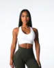 White Rise Seamless Bra sold by NVGTN