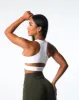 White Rise Seamless Bra sold by NVGTN