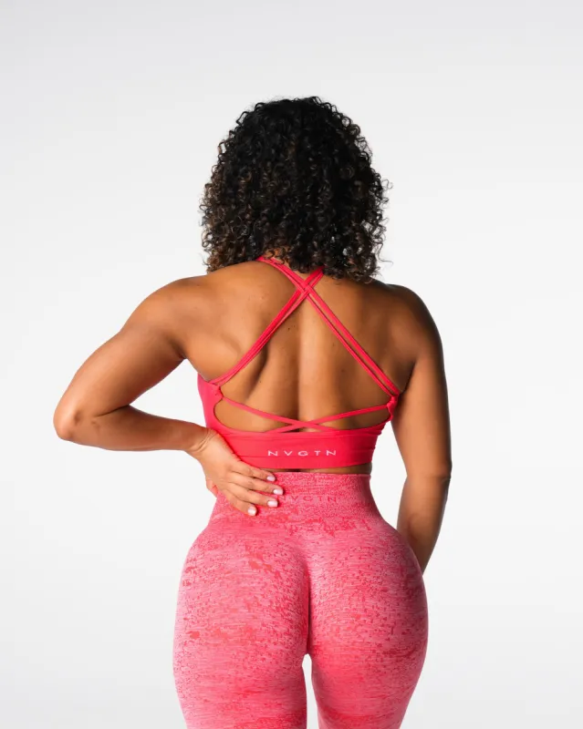 Candy Apple Virtue Seamless Bra sold by NVGTN