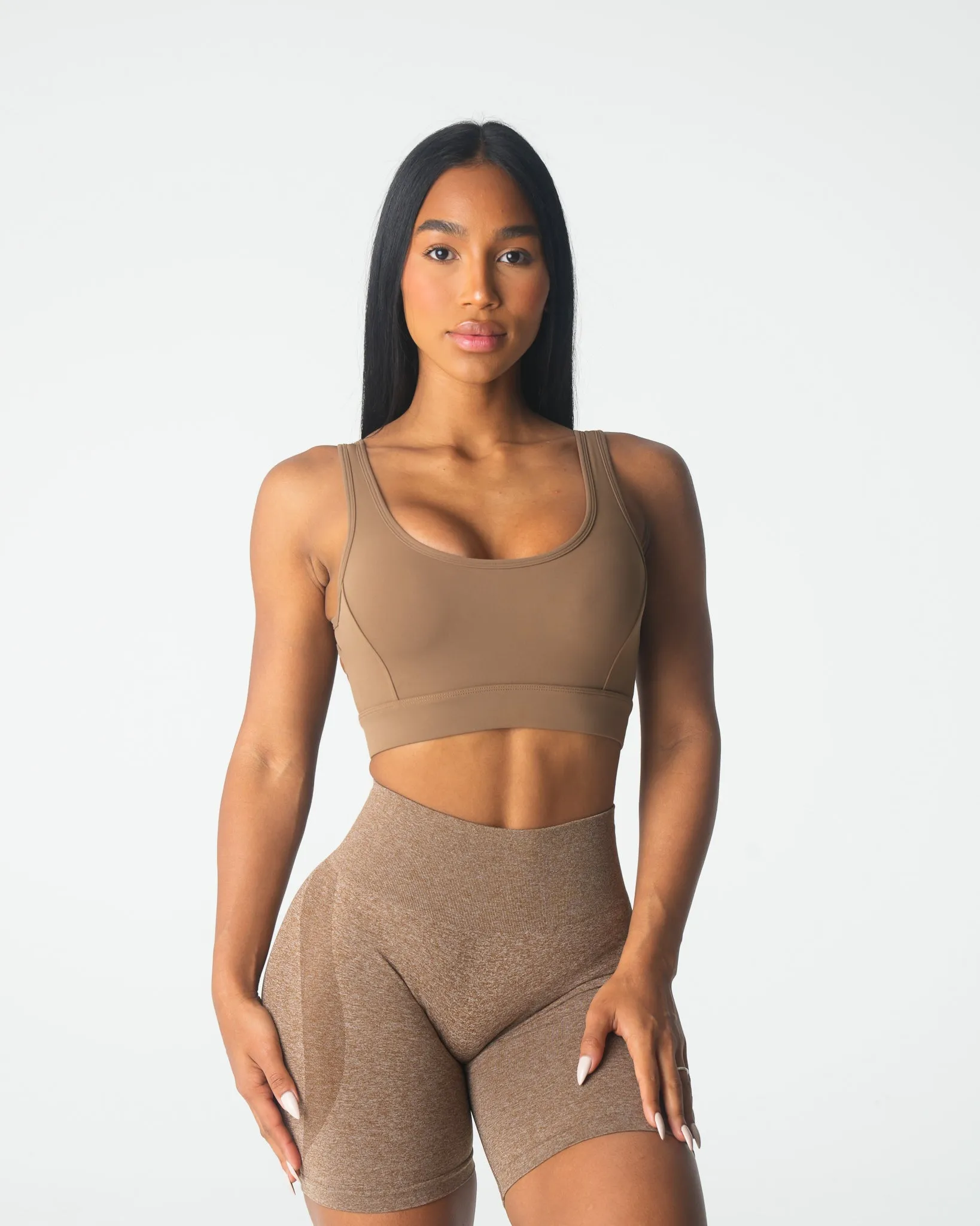 Mocha Allure Bra sold by NVGTN