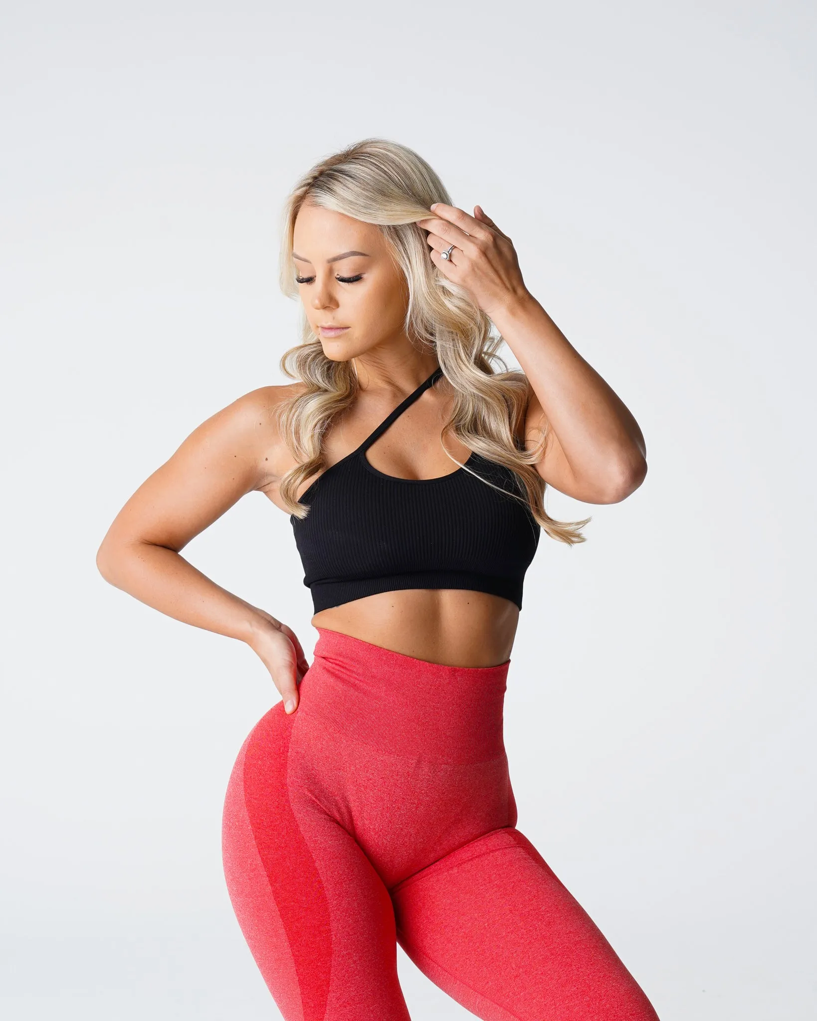 Black Streamline Seamless Bra sold by NVGTN product image thumbnail 2