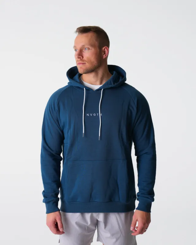 Navy Lounge Hoodie sold by NVGTN