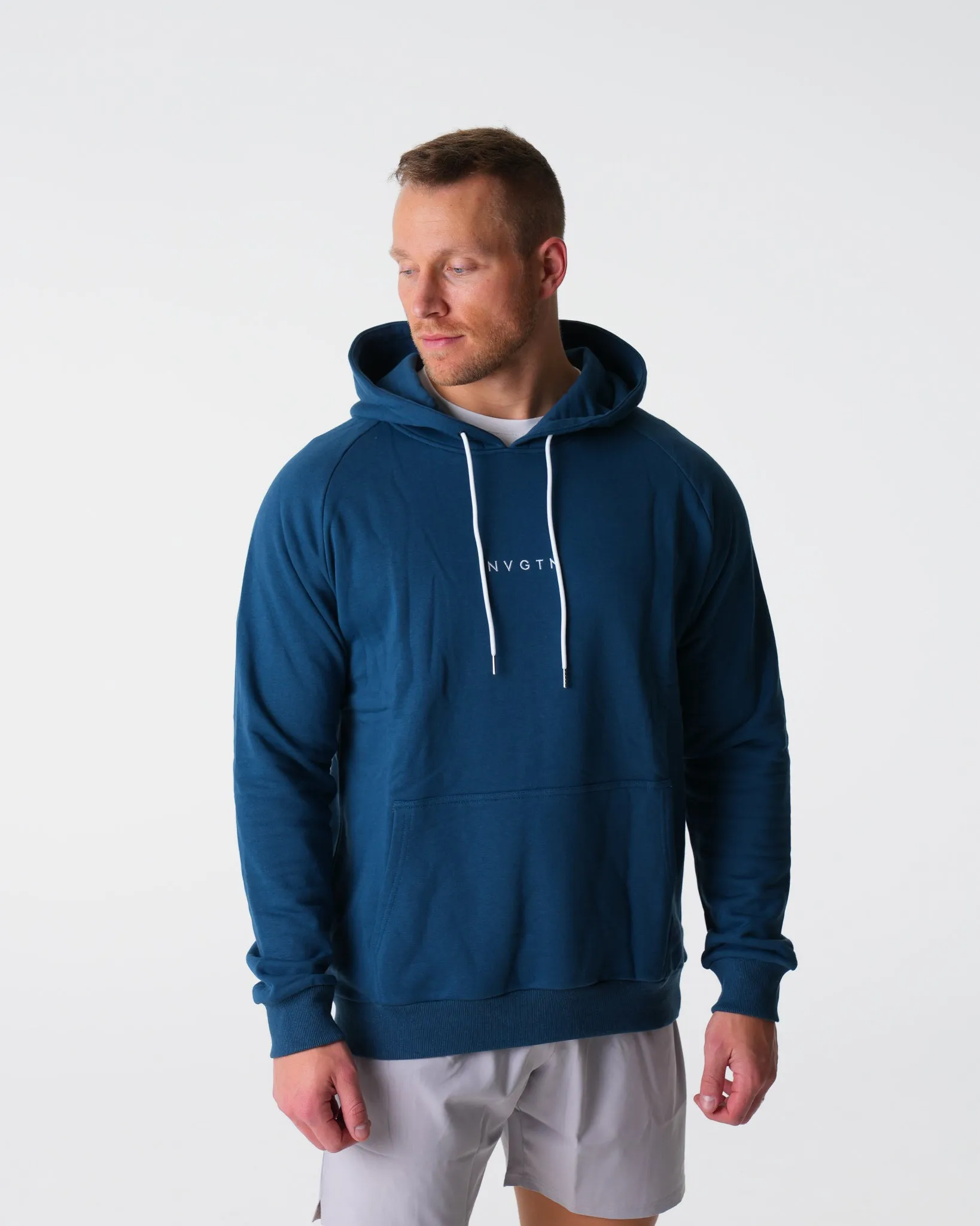 Navy Lounge Hoodie sold by NVGTN product image thumbnail 4