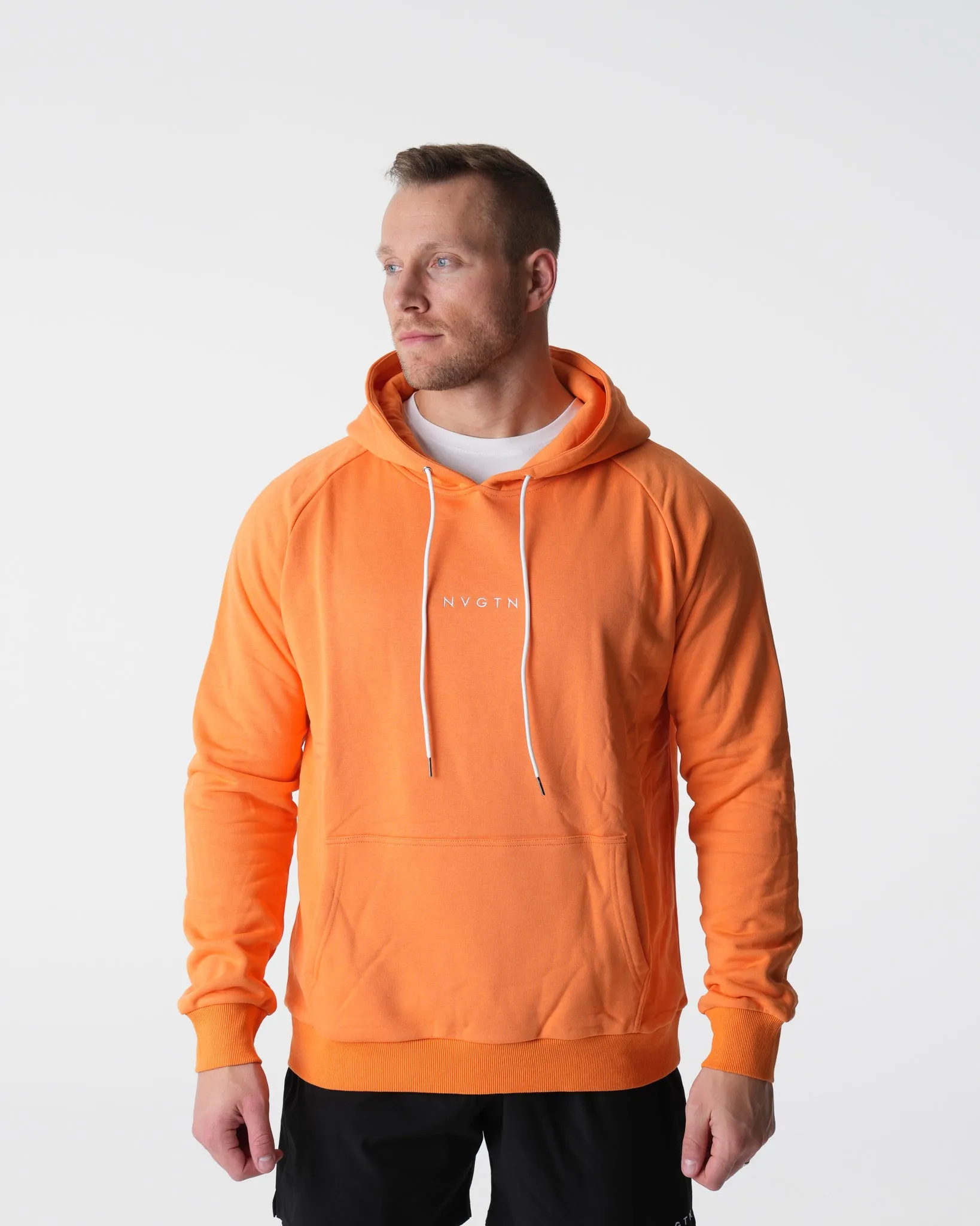 Orange Lounge Hoodie sold by NVGTN