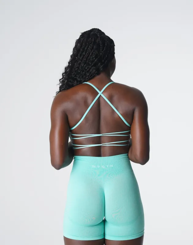 Mint Invincible Seamless Bra sold by NVGTN