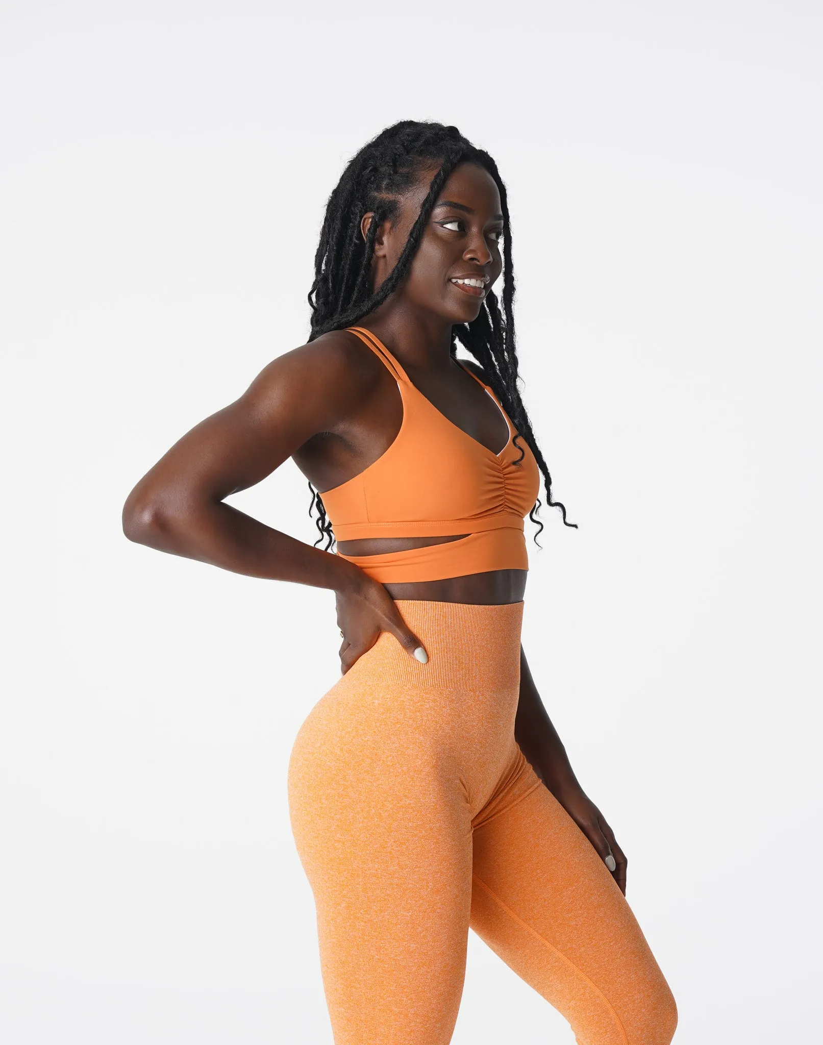 Burnt Orange Revolve Bra sold by NVGTN product image thumbnail 2