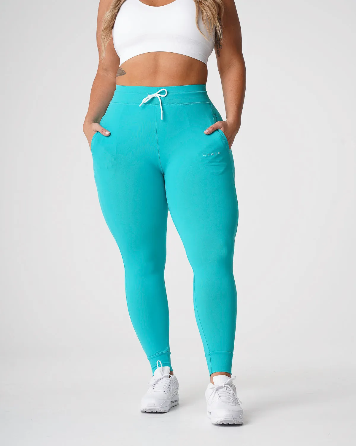 Turquoise Joggers sold by NVGTN