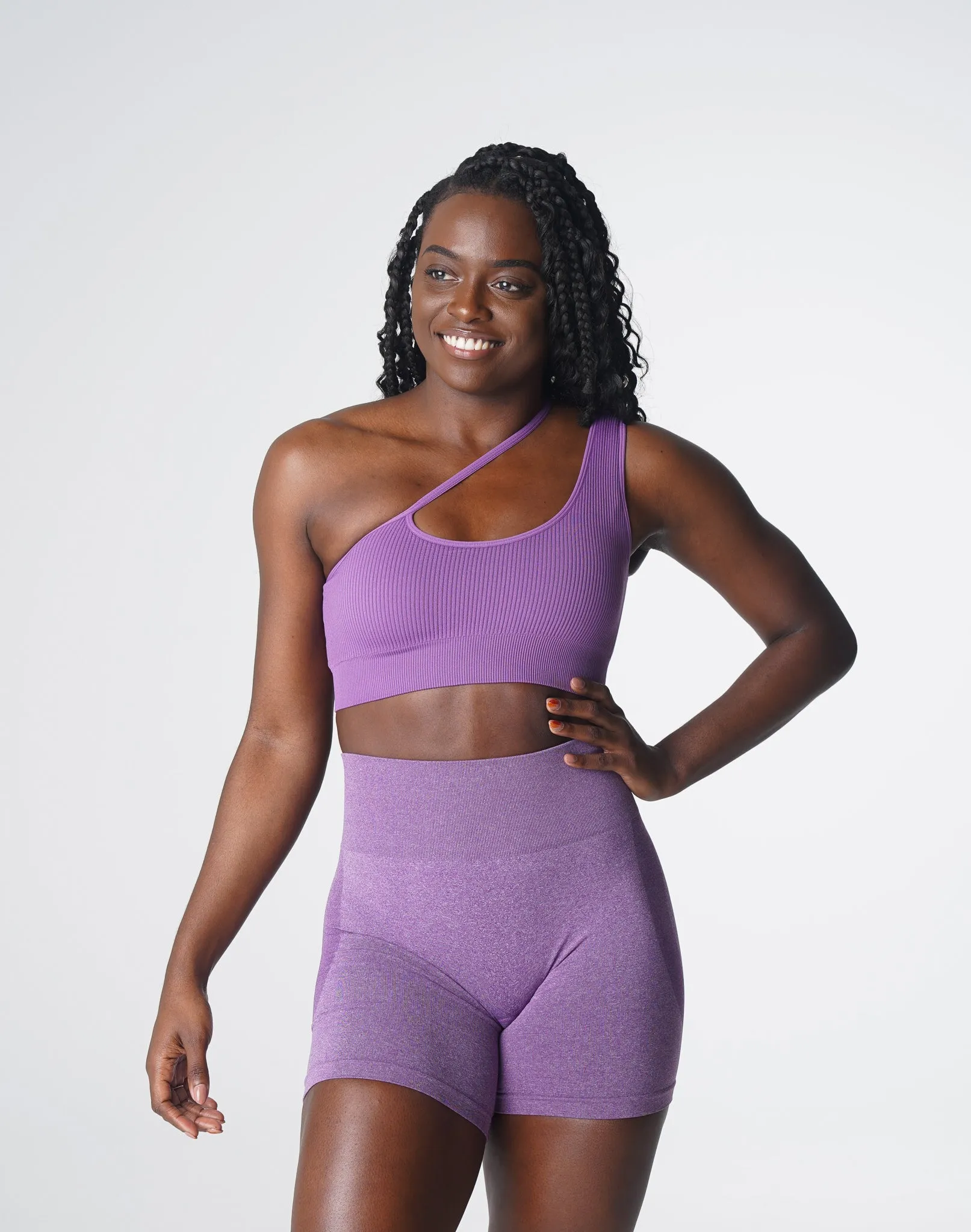 Violet Streamline Seamless Bra sold by NVGTN product image thumbnail 3
