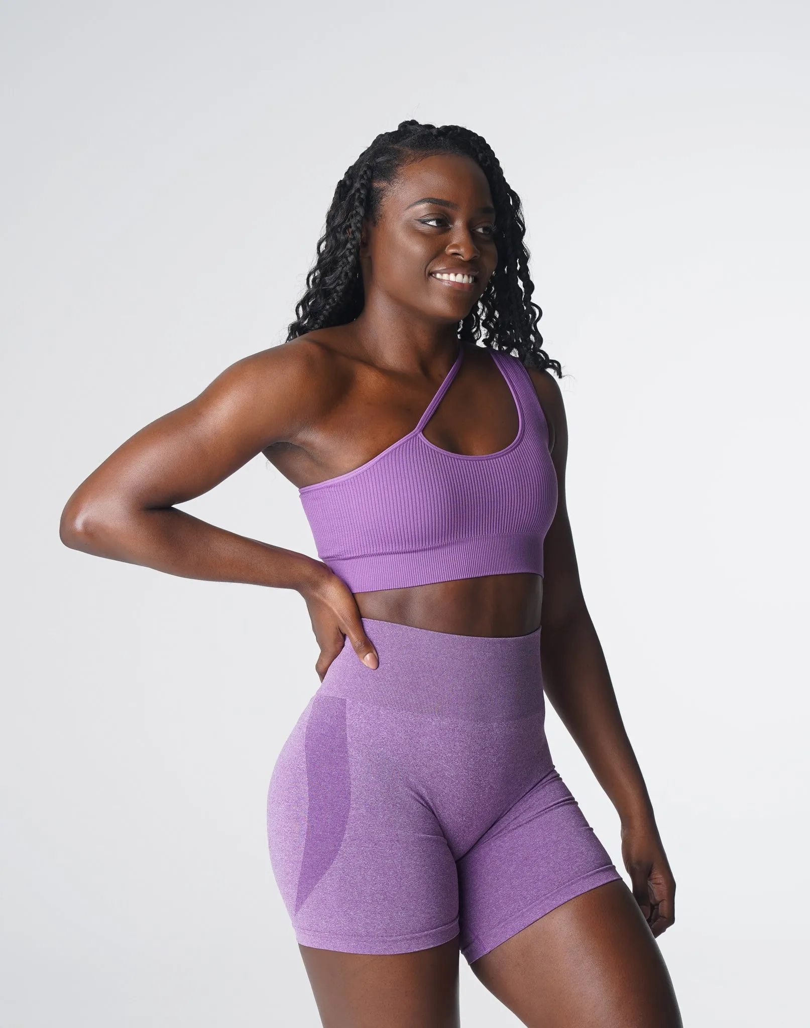 Violet Streamline Seamless Bra sold by NVGTN product image thumbnail 4