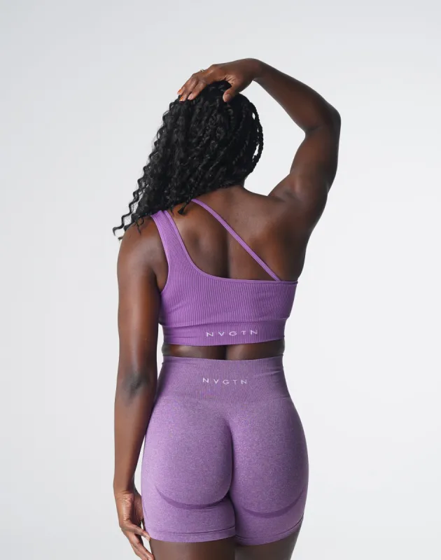 Violet Streamline Seamless Bra sold by NVGTN