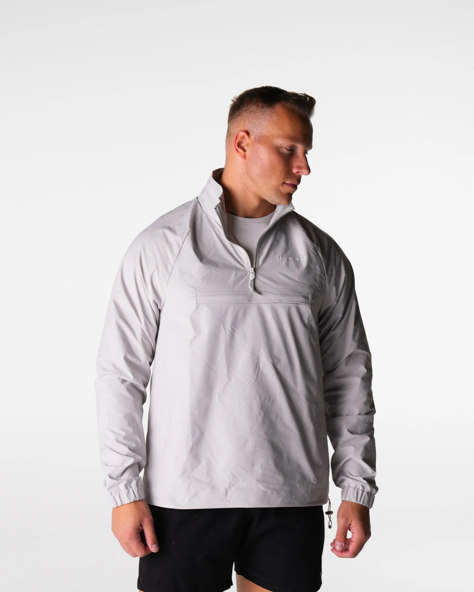 Grey Motion Windbreaker sold by NVGTN product image thumbnail 3