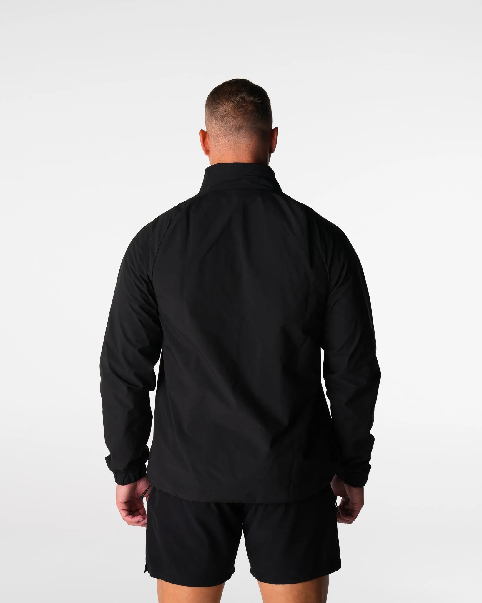 Black Motion Windbreaker sold by NVGTN product image thumbnail 2