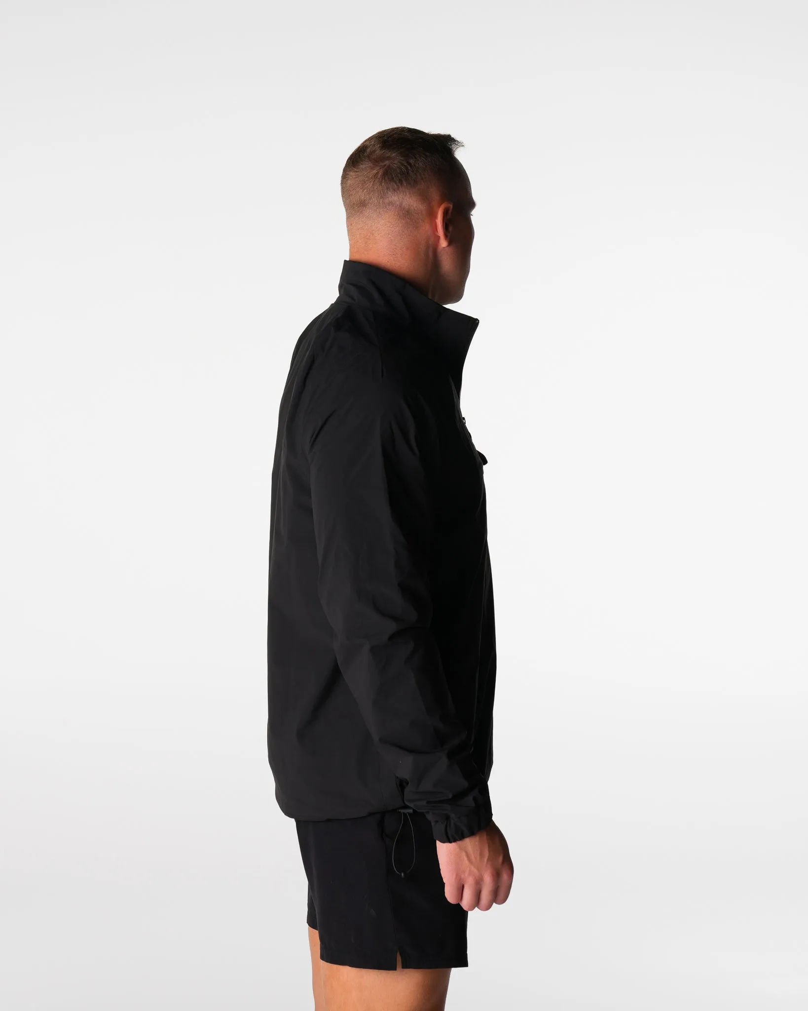 Black Motion Windbreaker sold by NVGTN product image thumbnail 4