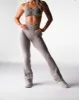 Taupe Iconic Seamless Flare Leggings sold by NVGTN