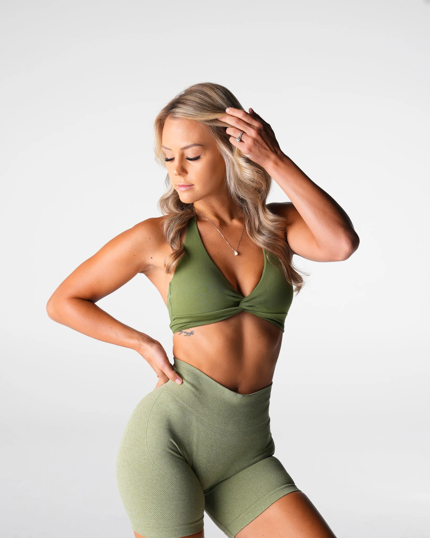 Meadow Stunner Seamless Halter Bra sold by NVGTN product image thumbnail 4