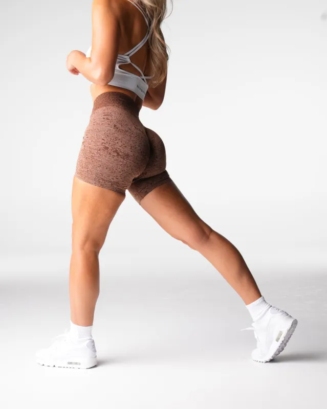Gingerbread Digital Seamless Shorts sold by NVGTN