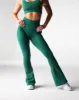 Balsam Harmony Ribbed Seamless Flare Leggings sold by NVGTN