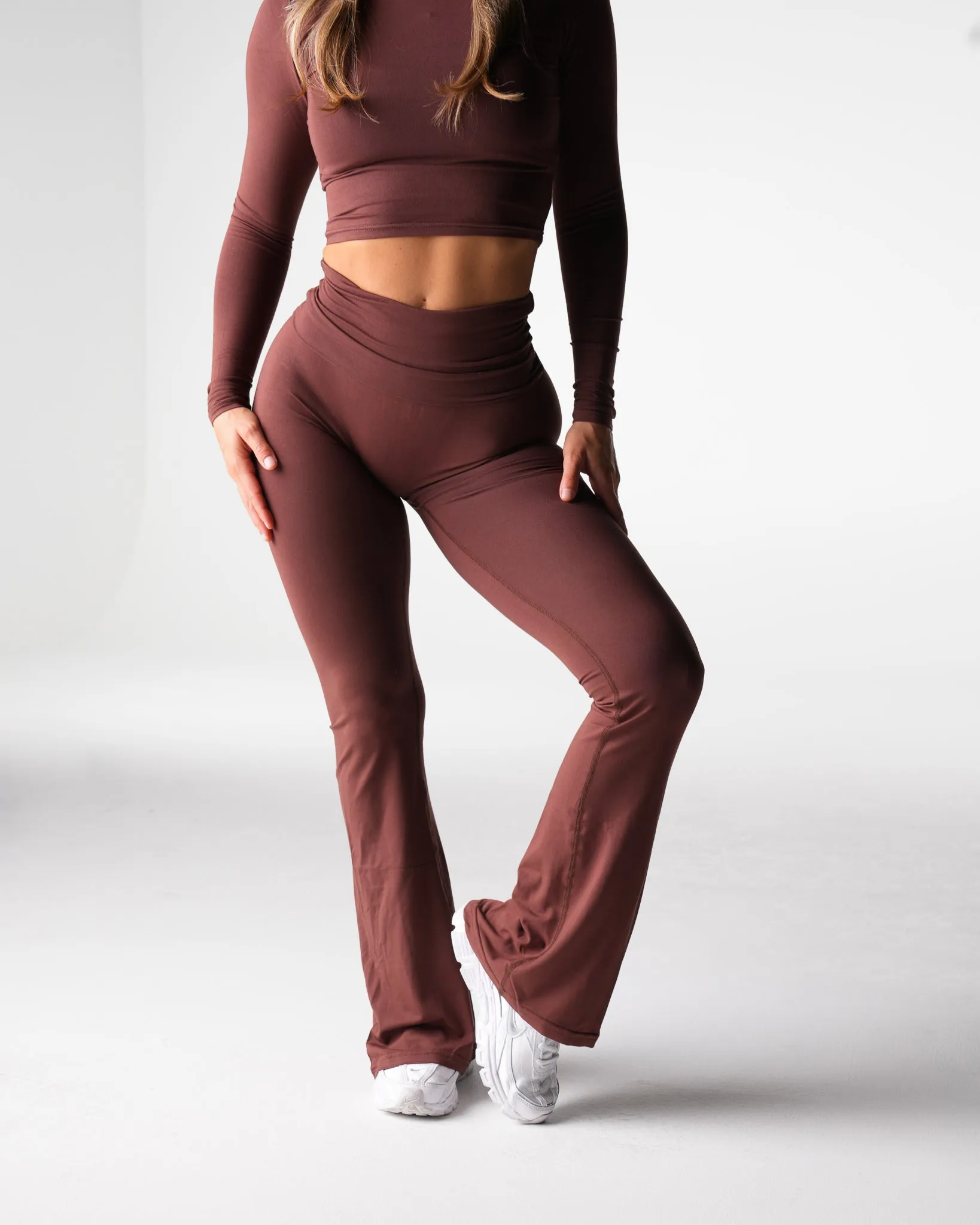 Teddy Bear Daydream Foldover Flare Pants sold by NVGTN product image thumbnail 3