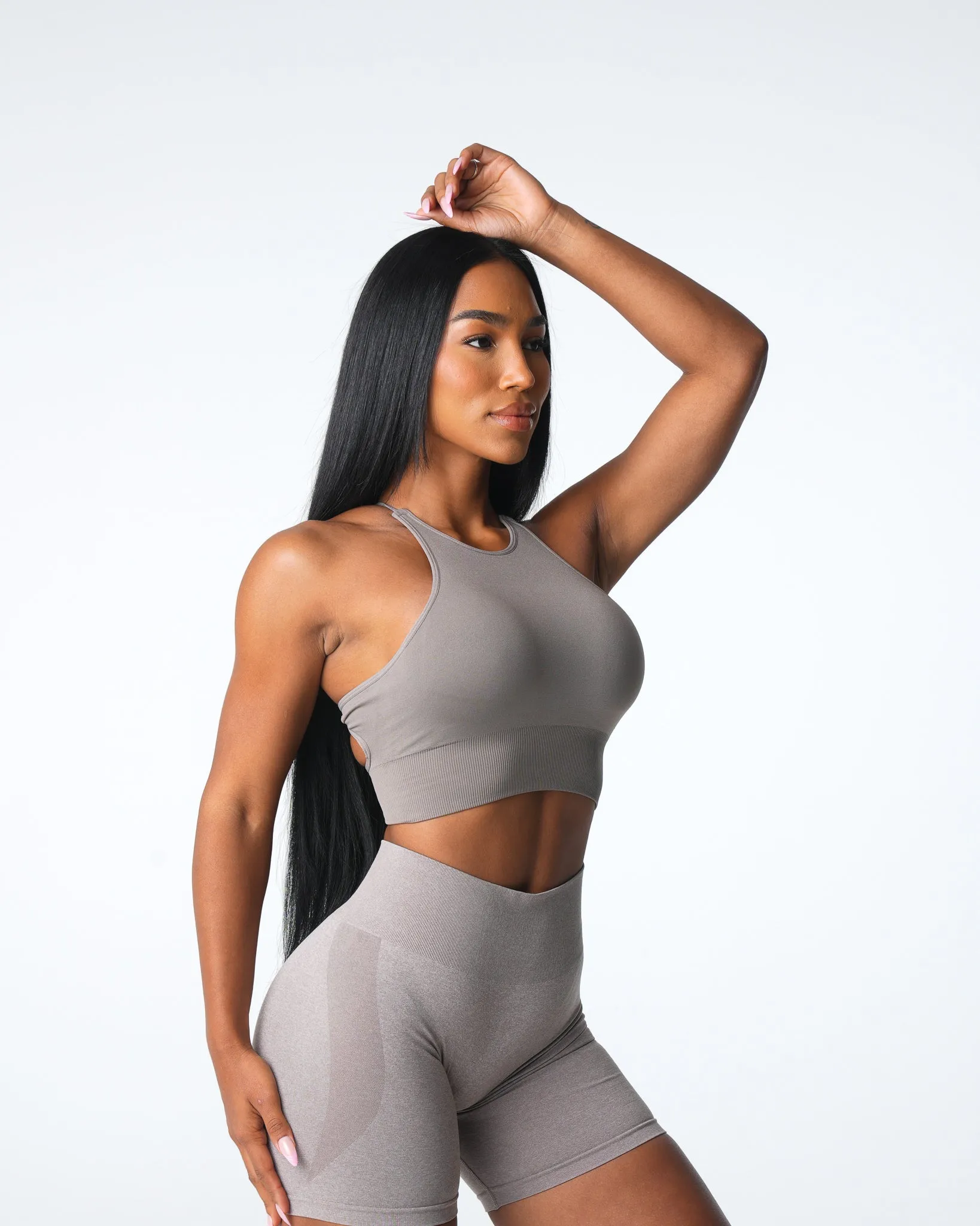 Taupe Embrace Seamless Bra sold by NVGTN product image thumbnail 4