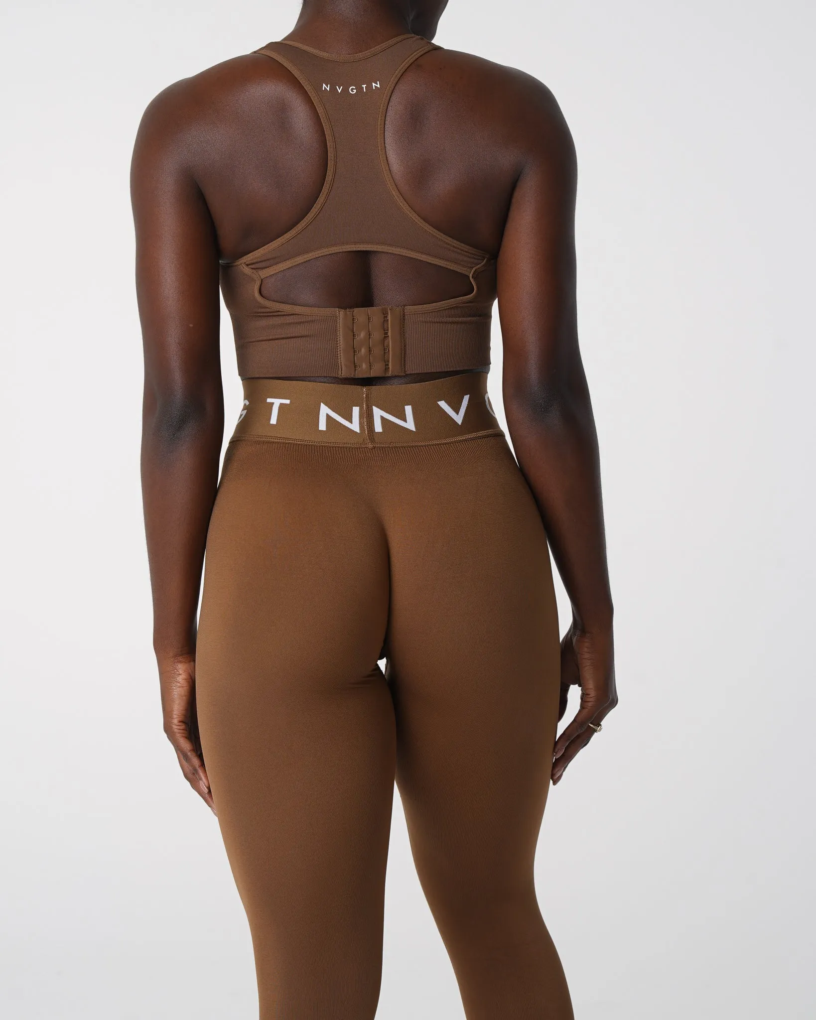 Mocha Sport Seamless Leggings sold by NVGTN product image thumbnail 2
