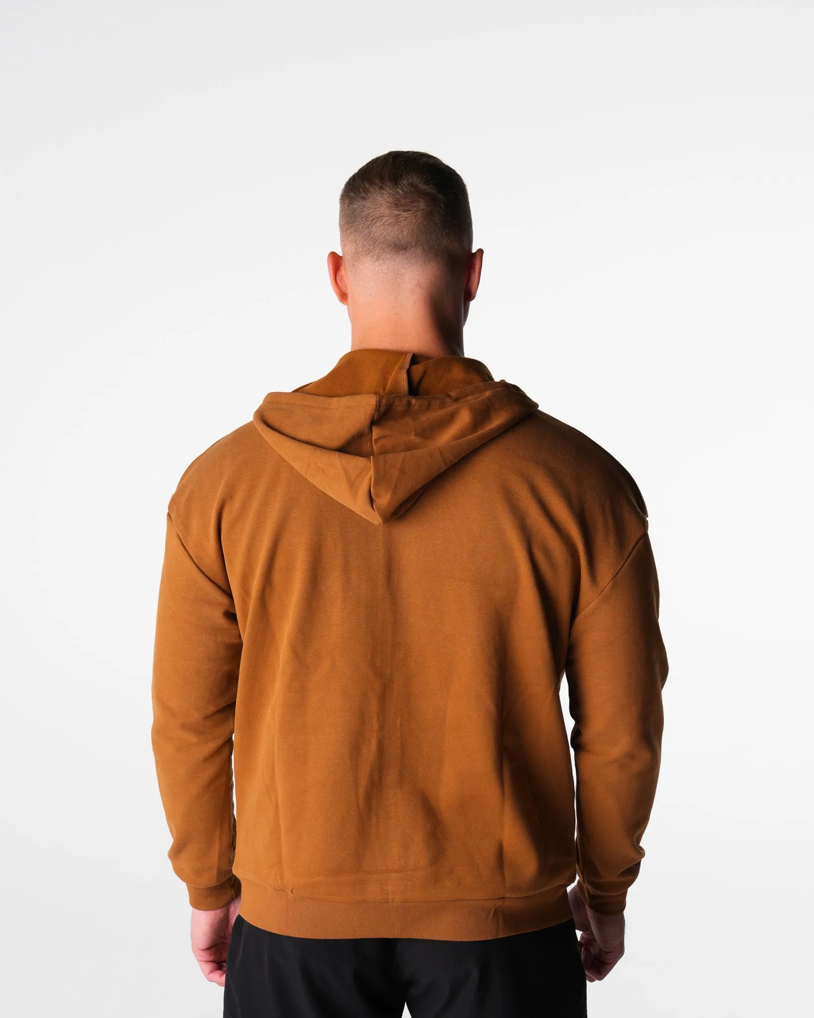 Copper Brown Elite Full Zip Hoodie sold by NVGTN product image thumbnail 2
