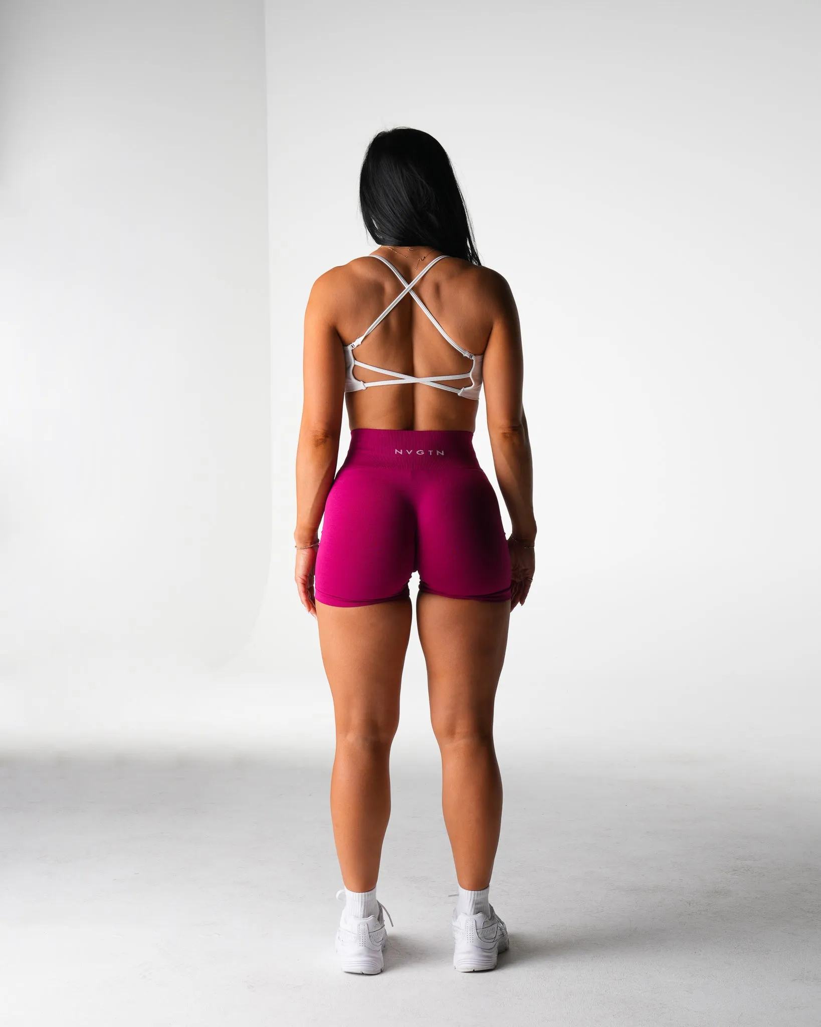 White Flex Seamless Bra sold by NVGTN product image thumbnail 4