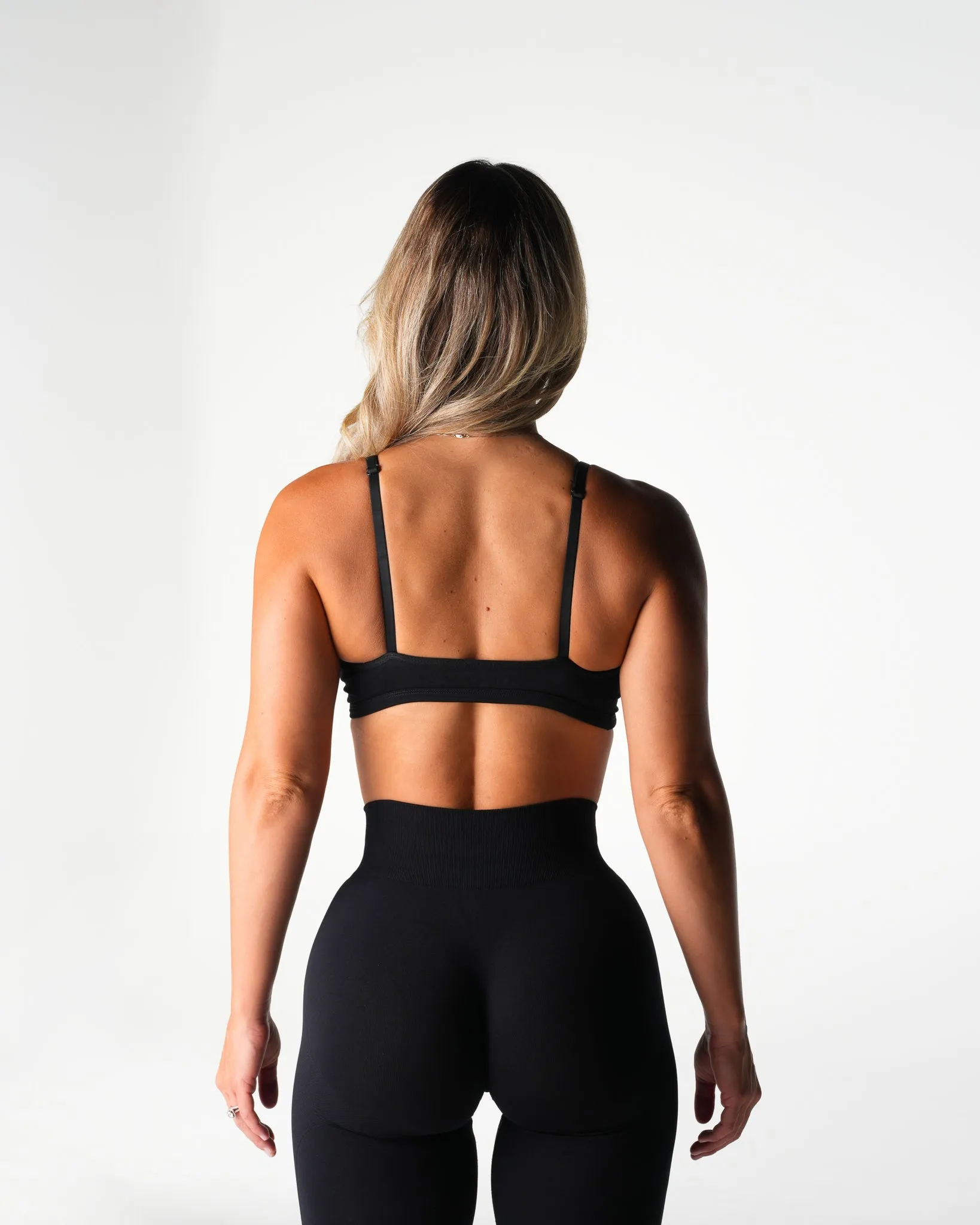 Black Edge Seamless Bra sold by NVGTN product image thumbnail 2