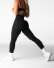Black Edge Seamless Leggings sold by NVGTN