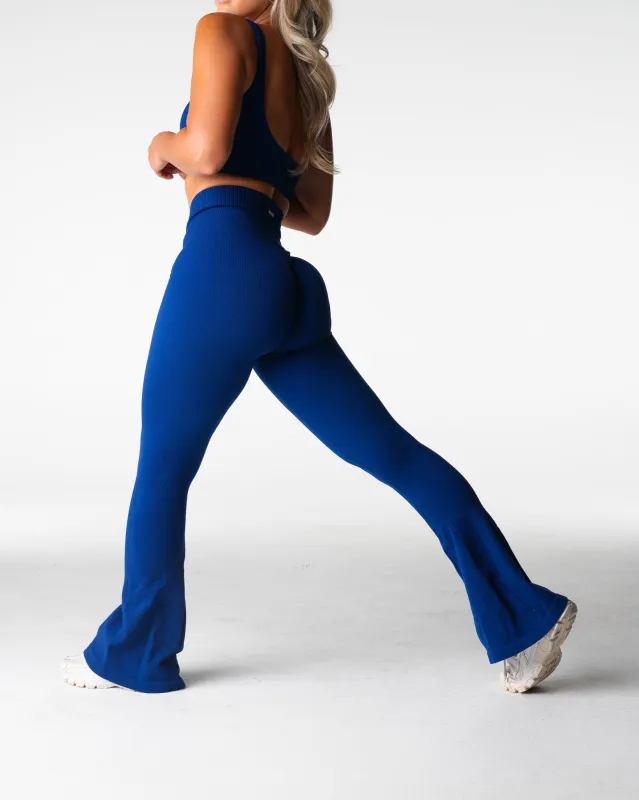 Oxford Harmony Ribbed Seamless Flare Leggings sold by NVGTN