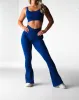 Oxford Harmony Ribbed Seamless Flare Leggings sold by NVGTN