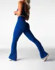 Oxford Harmony Ribbed Seamless Flare Leggings sold by NVGTN