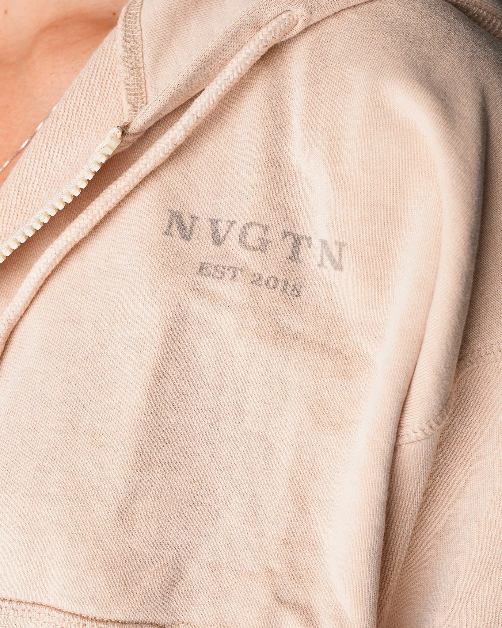 Chai Washed Lounge Zip Up sold by NVGTN product image thumbnail 4