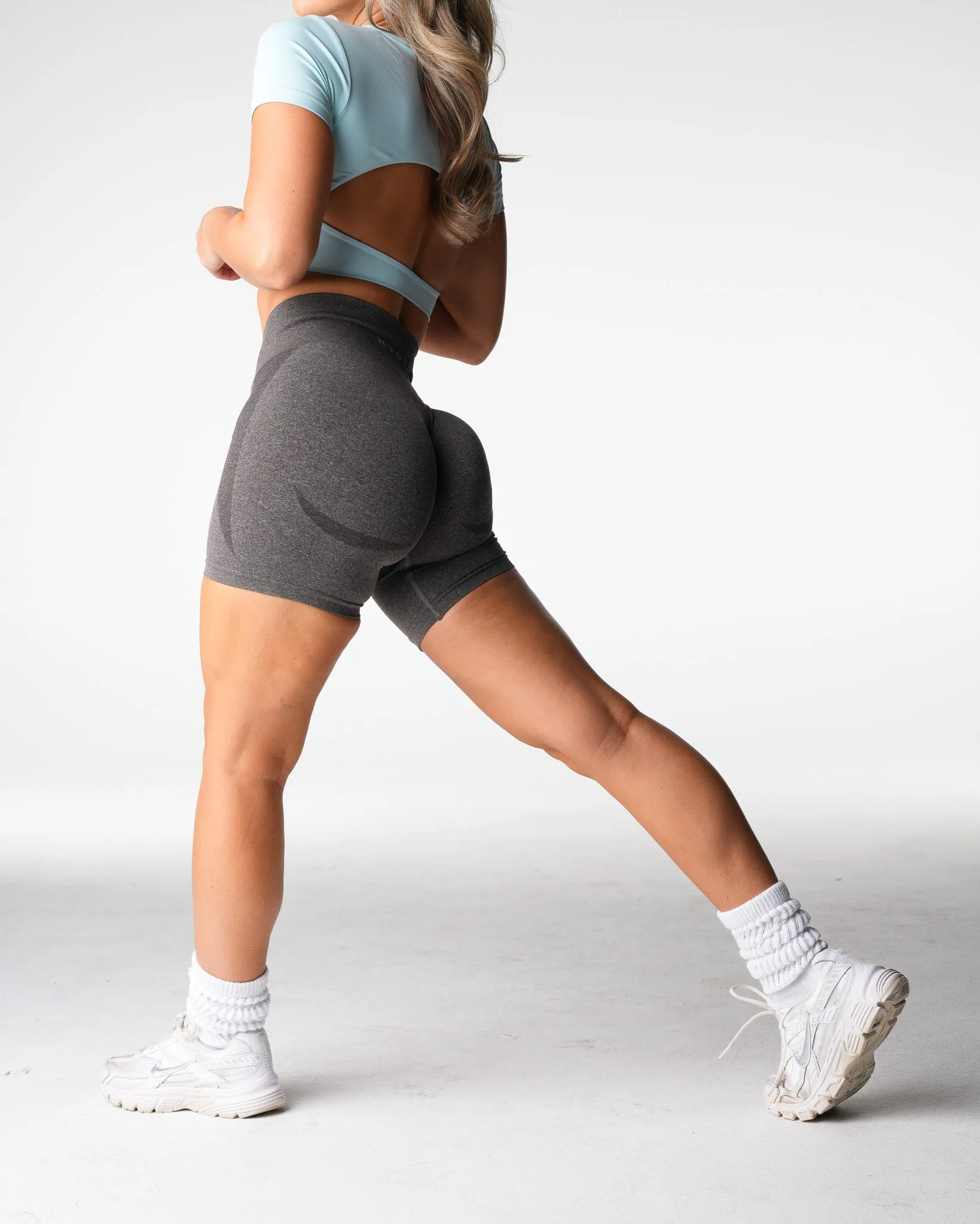 Cold Brew Contour Seamless Shorts sold by NVGTN