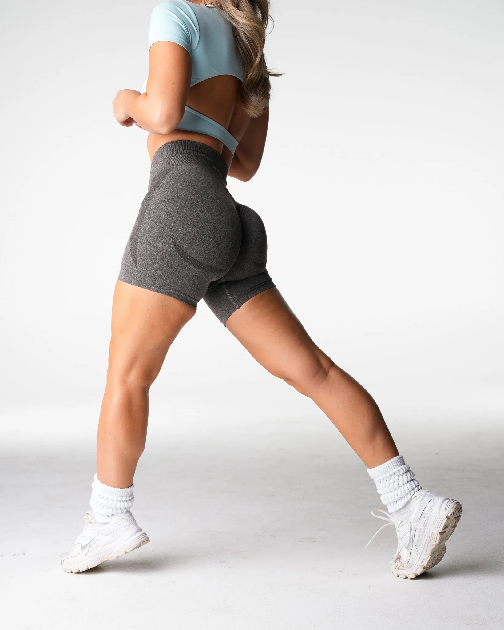 Cold Brew Contour Seamless Shorts sold by NVGTN product image thumbnail 3