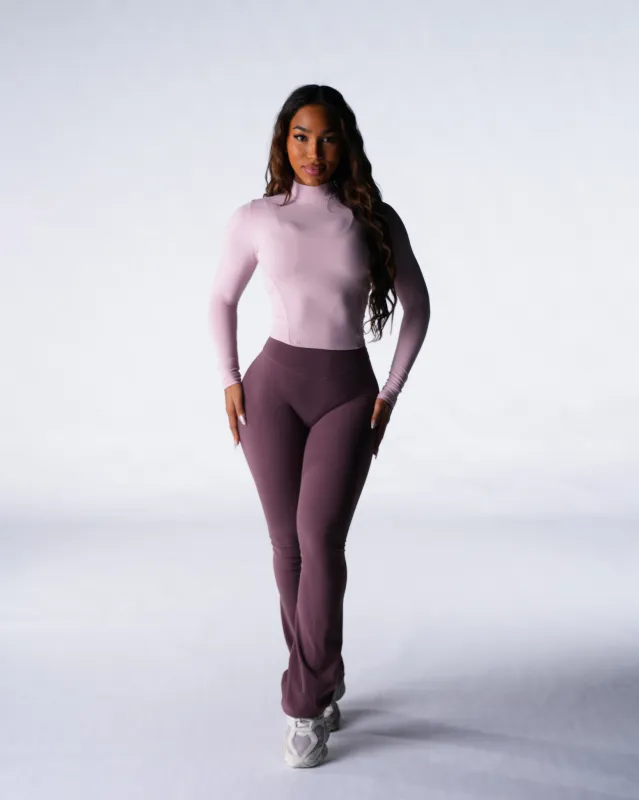 Winter Blush Solace Mock Neck Long Sleeve made by NVGTN