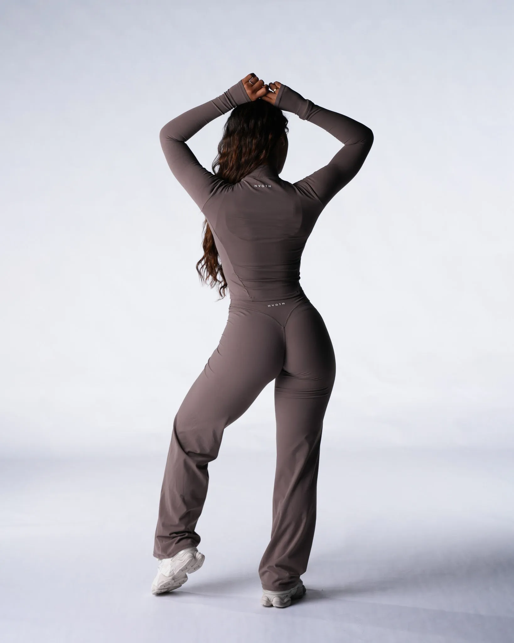 Dark Roast Solace Mock Neck Long Sleeve sold by NVGTN product image thumbnail 4