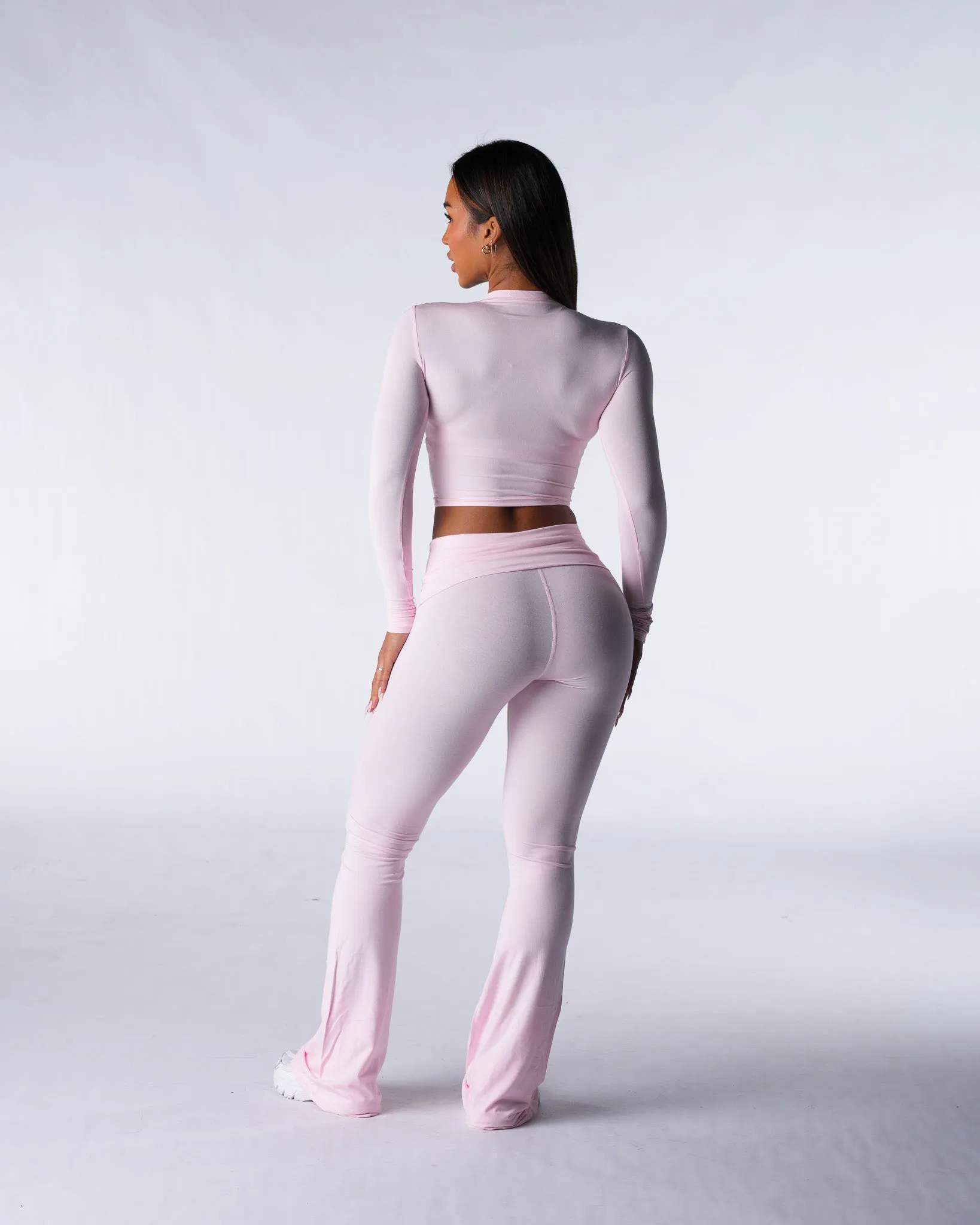 Sugar Spritz Daydream Foldover Flare Pants sold by NVGTN product image thumbnail 2