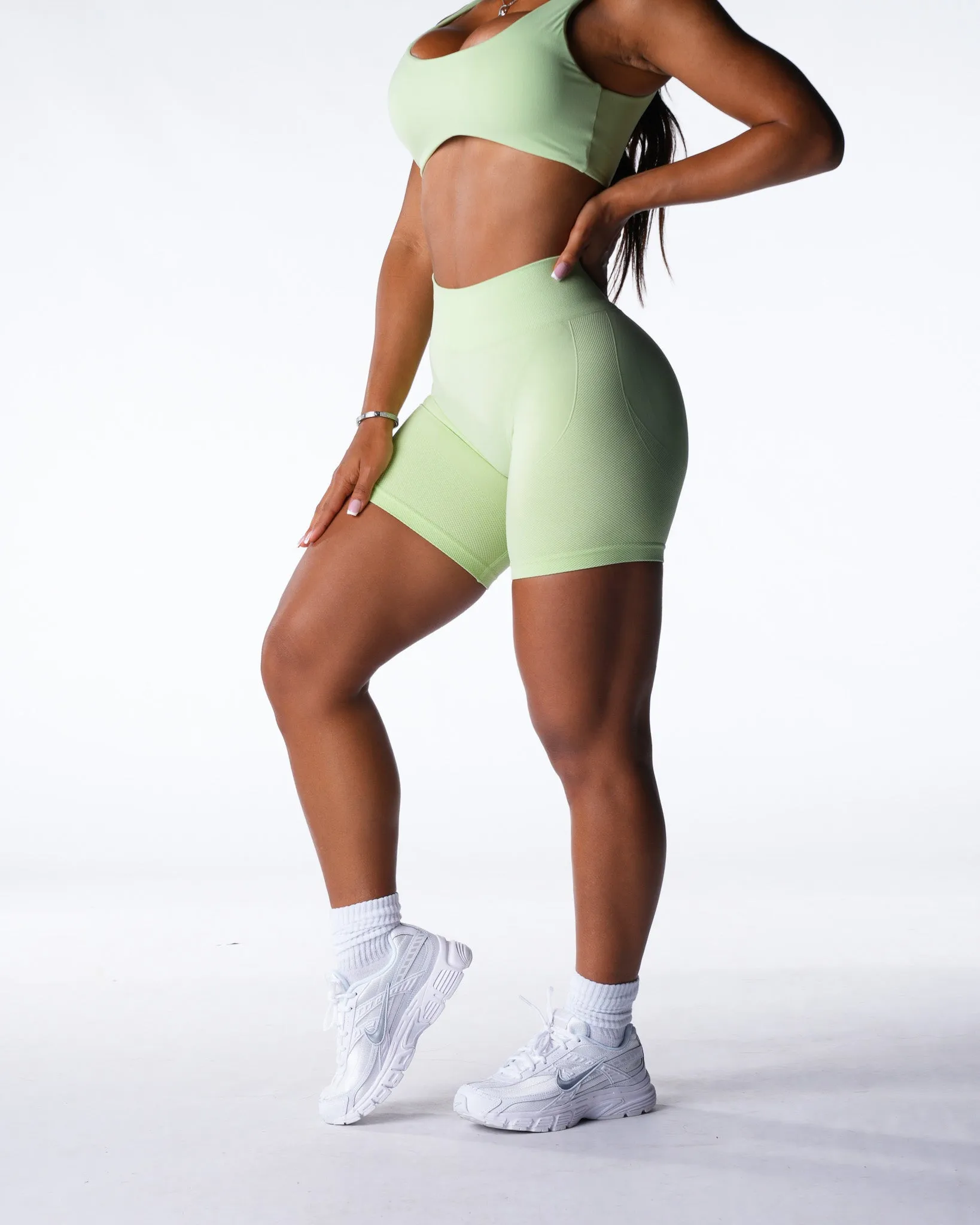 Honeydew Lift Seamless Shorts sold by NVGTN product image thumbnail 3