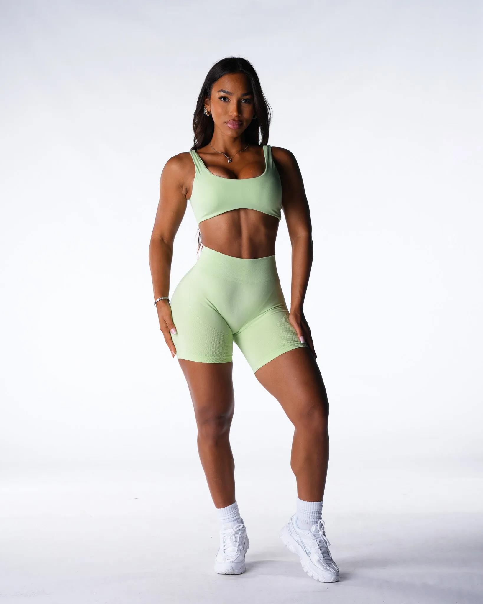 Honeydew Lift Seamless Shorts sold by NVGTN product image thumbnail 2