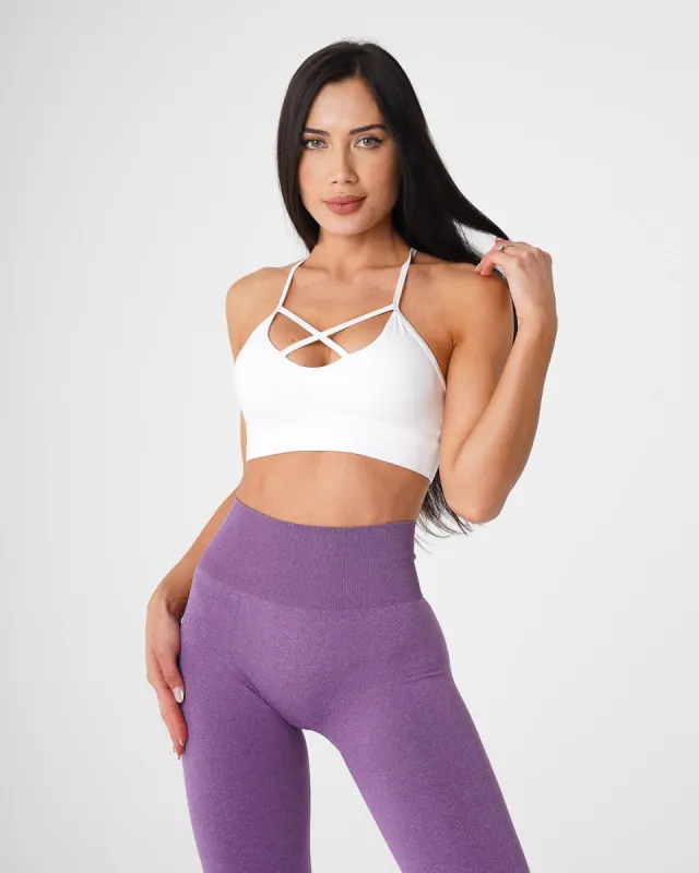 White Oasis Bra sold by NVGTN