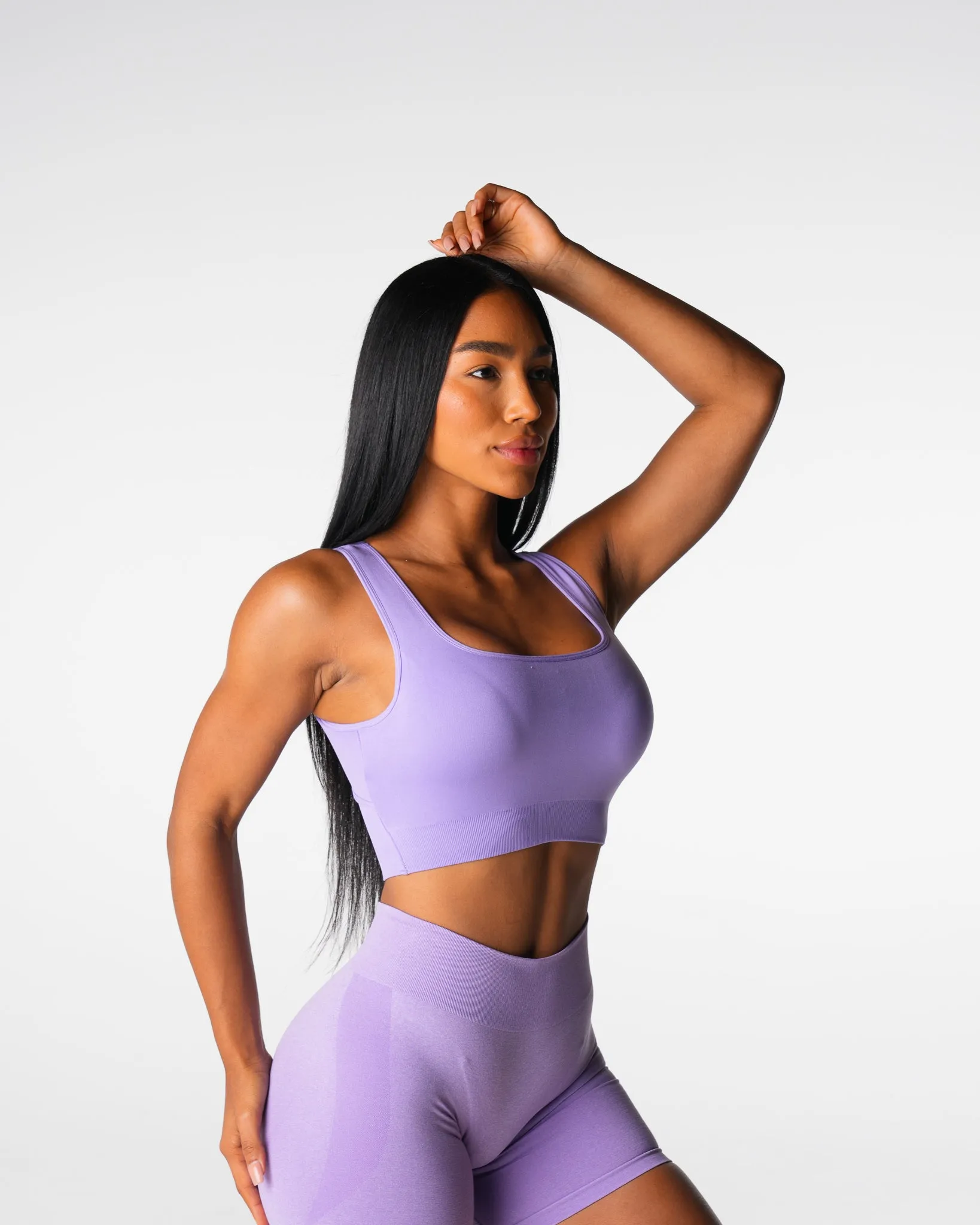 Lilac Empower Seamless Bra sold by NVGTN product image thumbnail 3