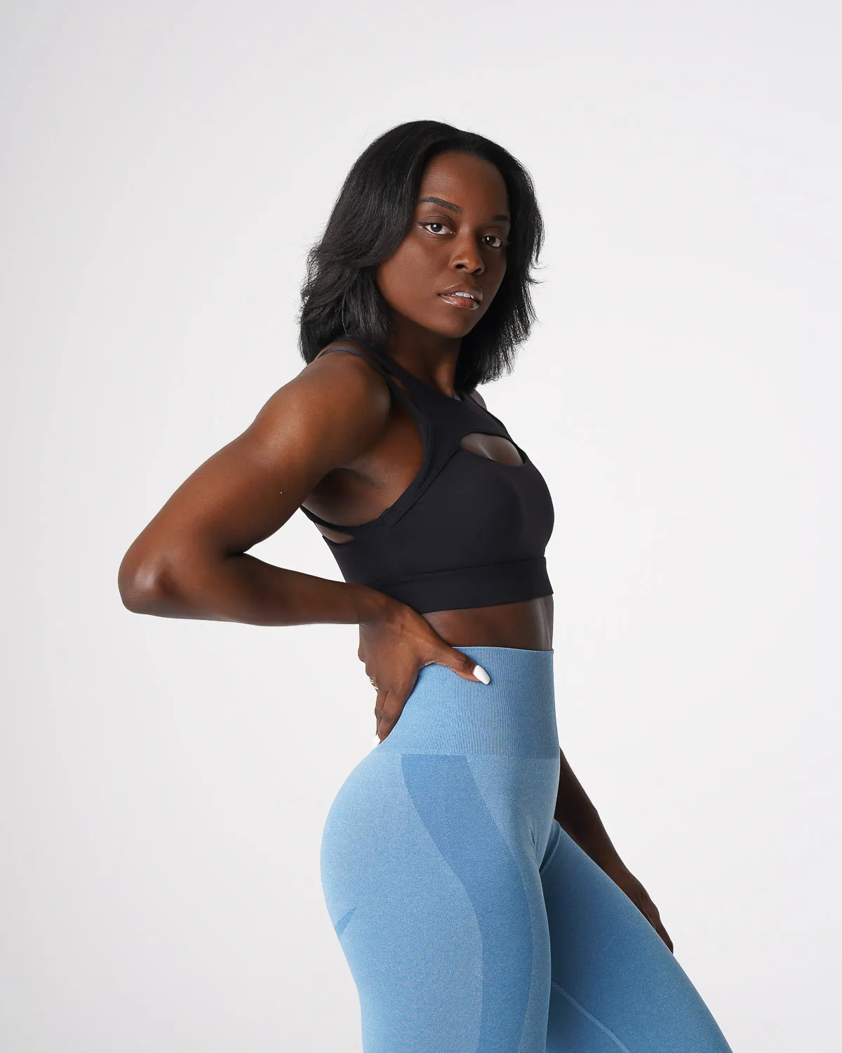 Black Apex Bra sold by NVGTN product image thumbnail 3