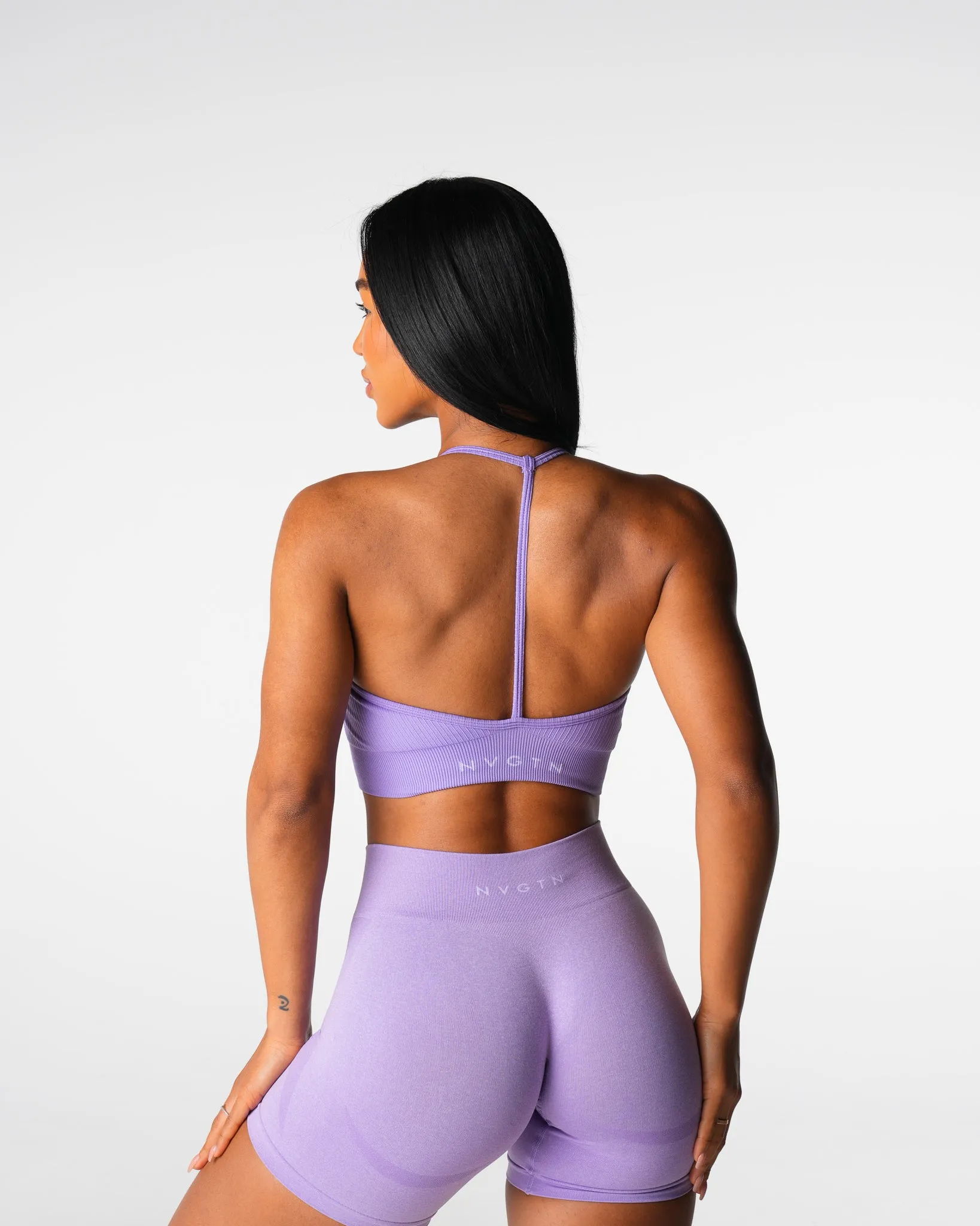 Lilac Wander Seamless Bra sold by NVGTN product image thumbnail 4