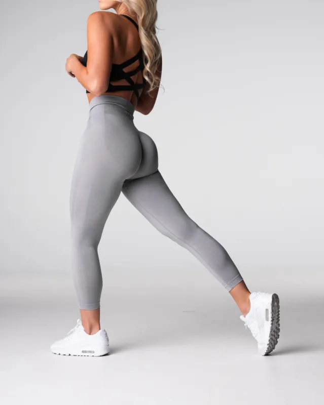 Grey Performance Seamless Leggings sold by NVGTN