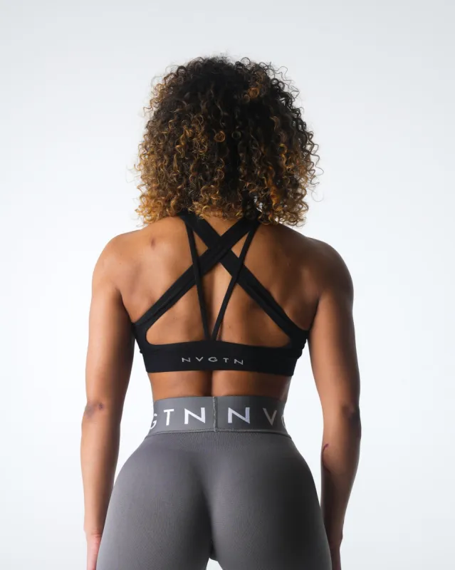 Black Inspire Seamless Bra sold by NVGTN