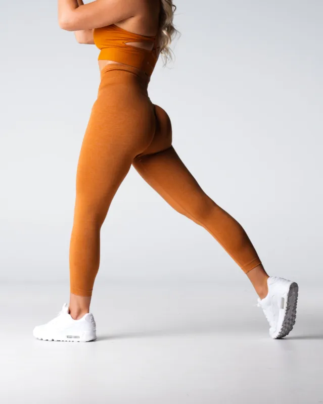 Terracotta Shape Seamless Leggings sold by NVGTN