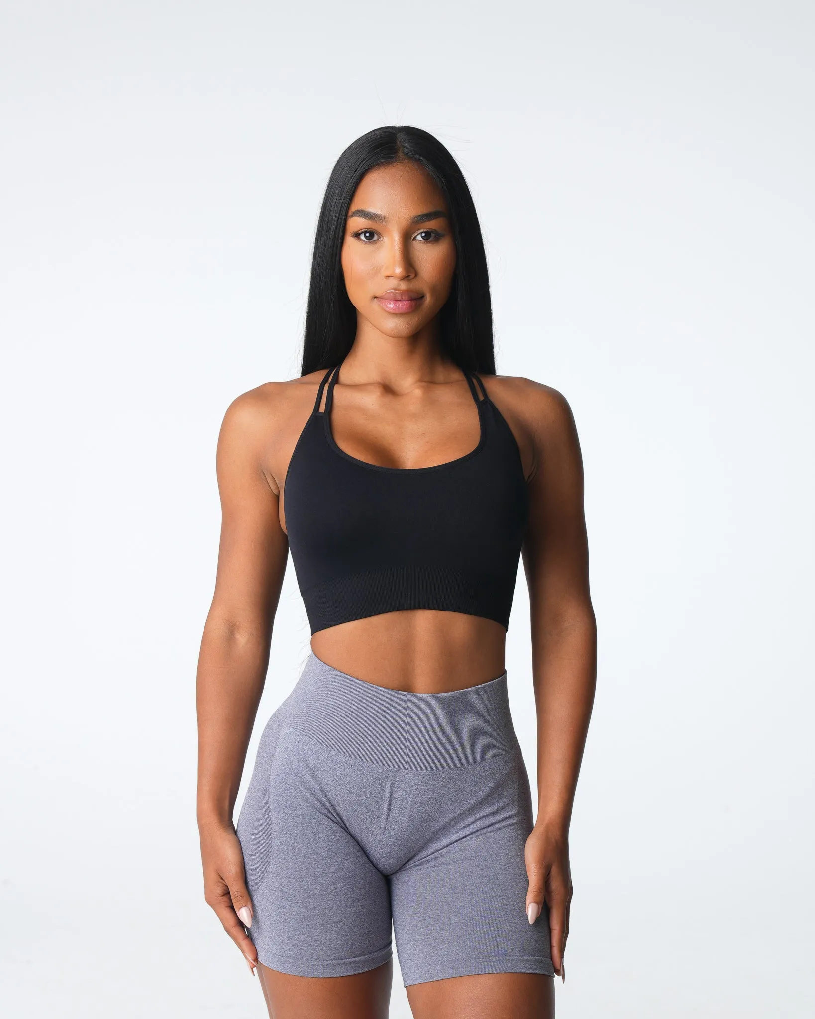 Black Virtue Seamless Bra sold by NVGTN product image thumbnail 2