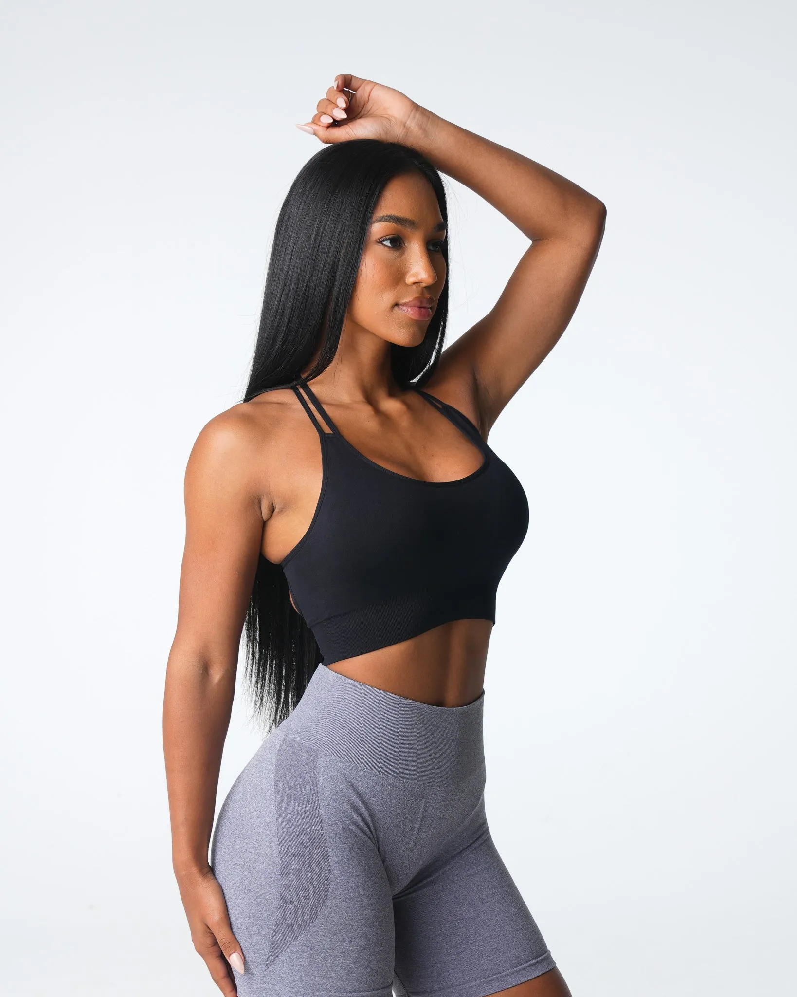 Black Virtue Seamless Bra sold by NVGTN product image thumbnail 3