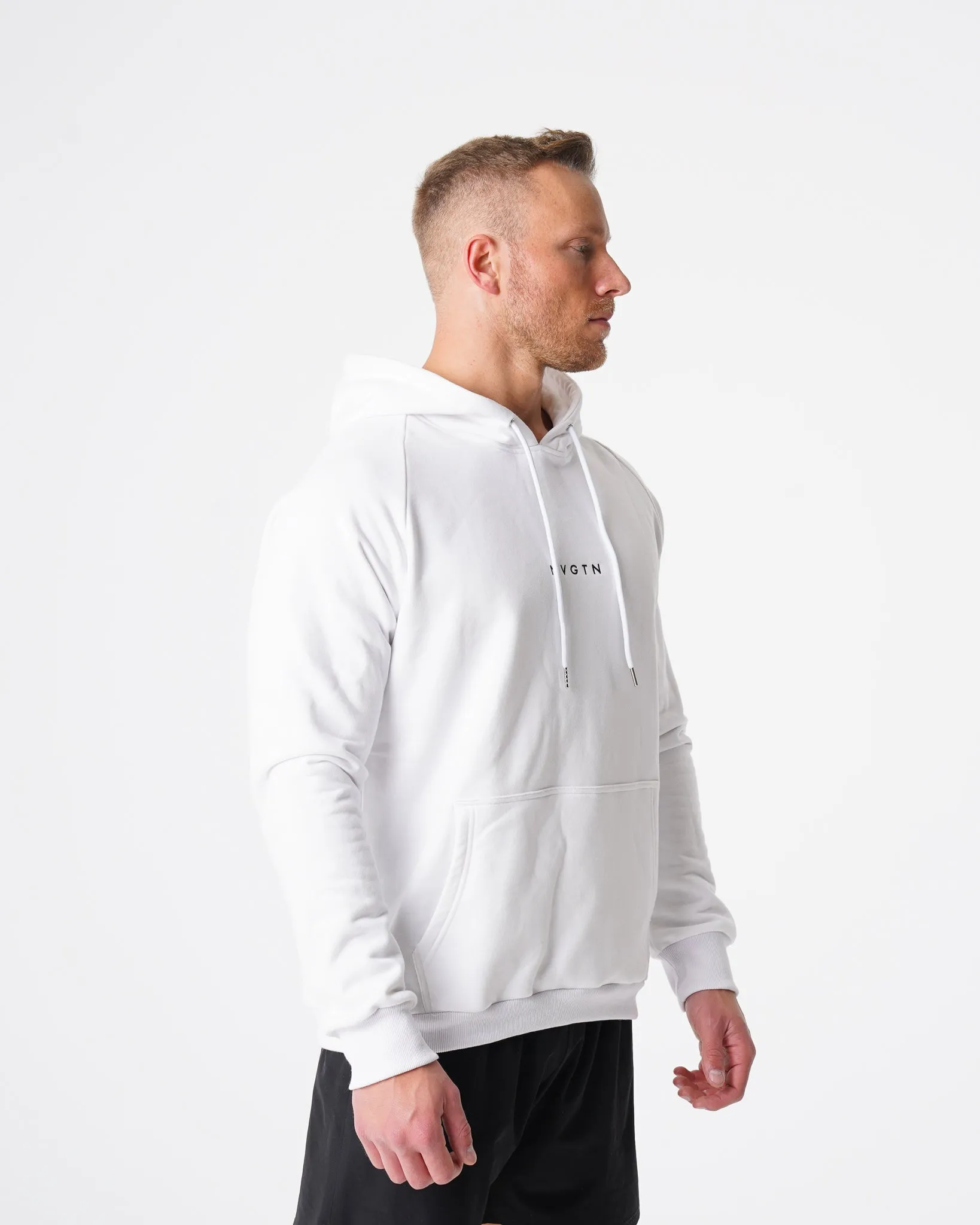 White Lounge Hoodie sold by NVGTN product image thumbnail 3